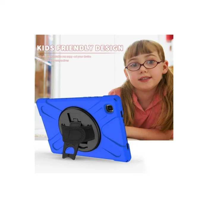 Samsung Galaxy T220 Tab A7 Lite 8.7 Kılıf Amazing Tablet Kapak - Mavi