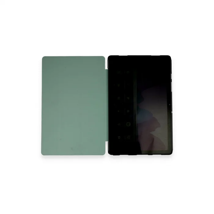 Samsung Galaxy T970 Tab S7 Plus 12.4 Kılıf Tablet Smart Kılıf - Koyu Yeşil