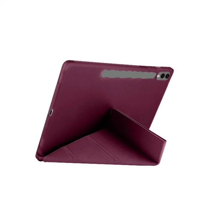 Samsung Galaxy X510 Tab S9 Fe 11 Kılıf Kalemlikli Mars Tablet Kılıfı - Mürdüm