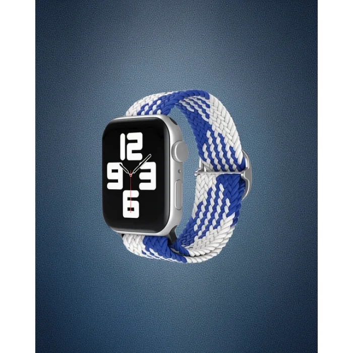 Samsung Watch 20mm Kordon - Mavi Beyaz