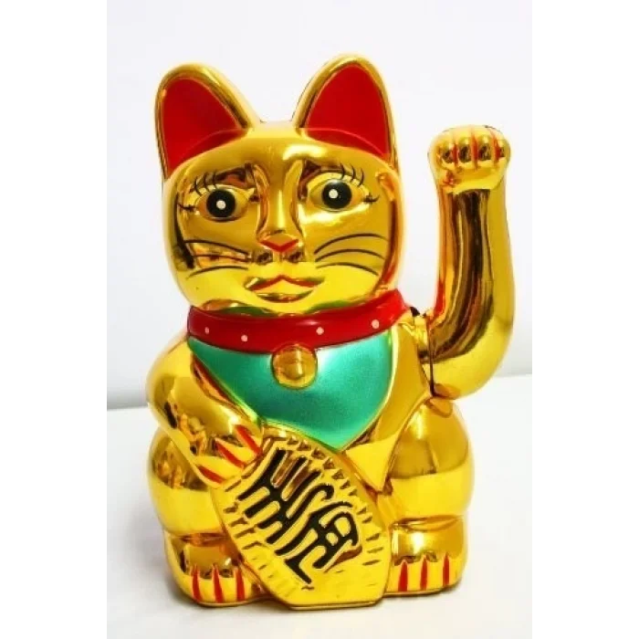 Şanslı Kedi 9,8*9,8*15,5 Cm