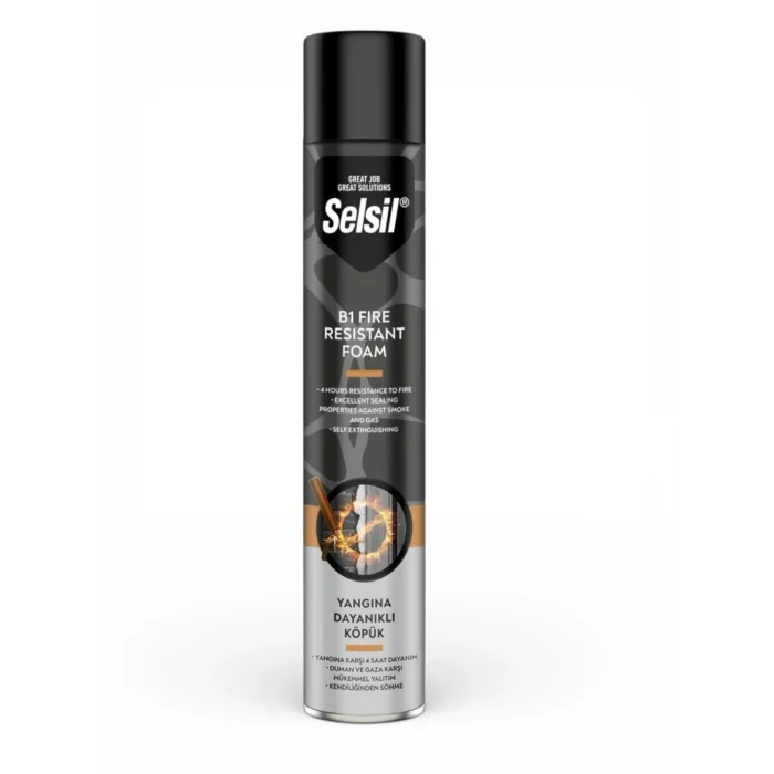 Selsil B1 Yangına Dayanıklı Köpük 750 ml
