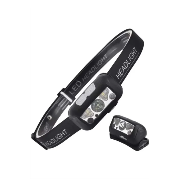 Sensörlü Şarjlı Type-c Şarj Işıklı Kafa Lambası Kamp Lambası