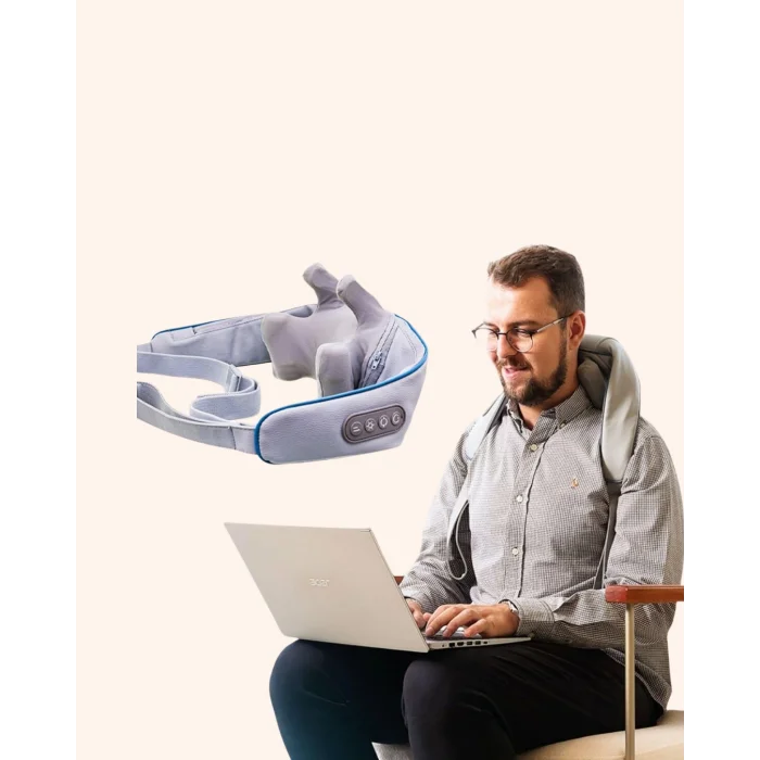 Servikal Rahatlatıcı Masaj Aleti | Trapezius ve Sırt İçin Uygun