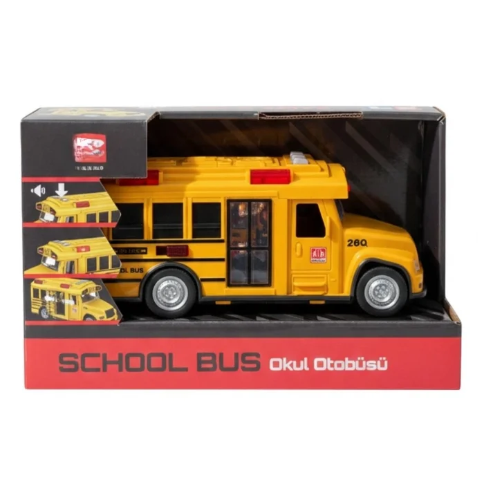 Sesli Ve Işıklı Okul Otobüsü