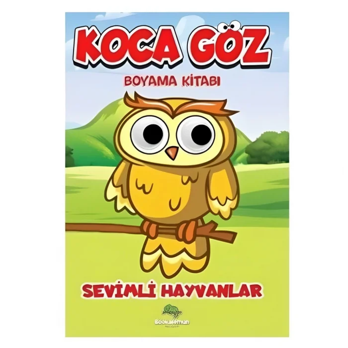 Sevimli Hayvanlar Boyama Kitabı