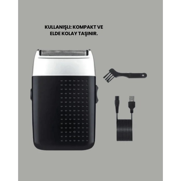 Sıfır Saç ve Sakal Kesme Makinesi – Kolay Temizlik, Güçlü Motor