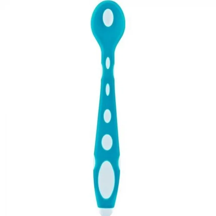  Silikon Mama Kaşığı 563 Mavi Yeşil