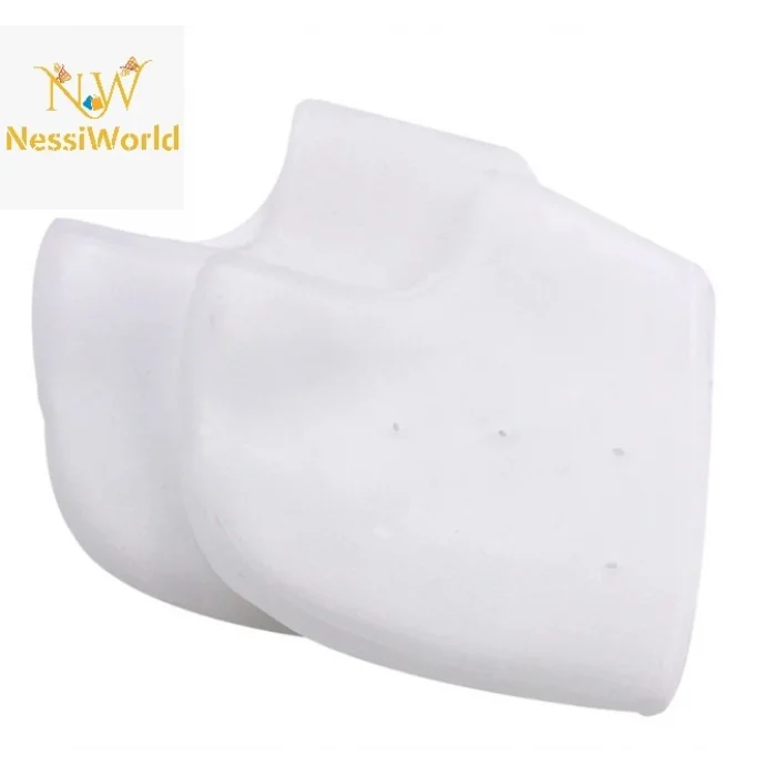 Silikon Topuk Çorabı Beyaz Renk