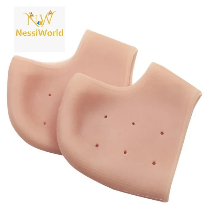 Silikon Topuk Çorabı Ten Rengi