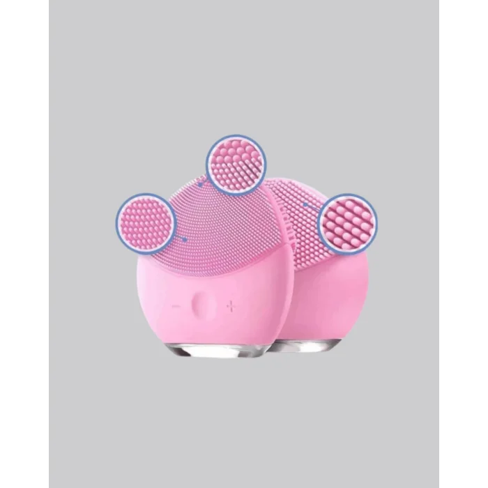Silikon Yüz Temizleme ve Masaj Aleti – Su Geçirmez, Taşınabilir ve Cilt Dostu