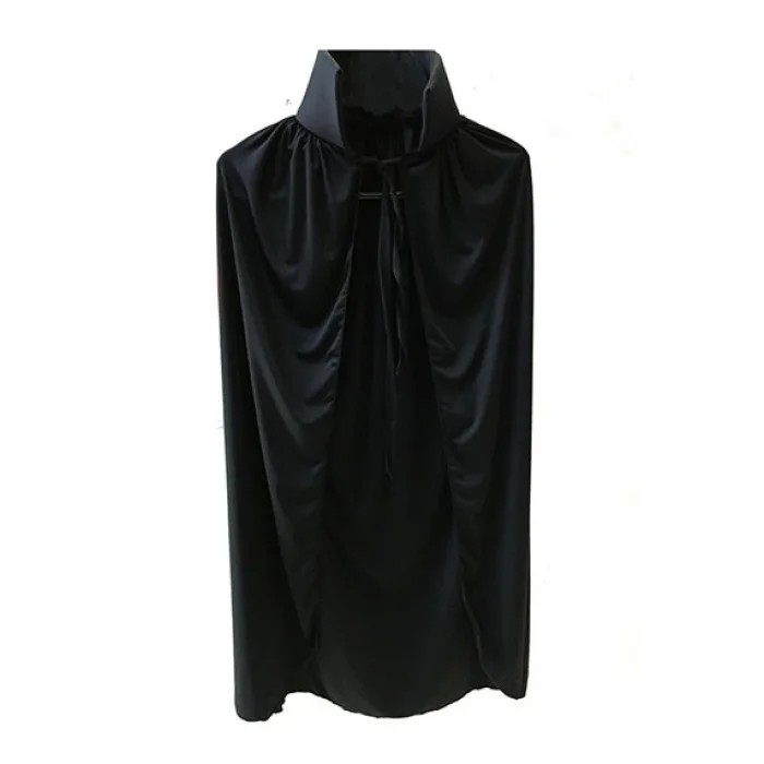 Sİyah Yakalı Pelerin - Vampir Pelerin - Dracula Pelerin 90 cm