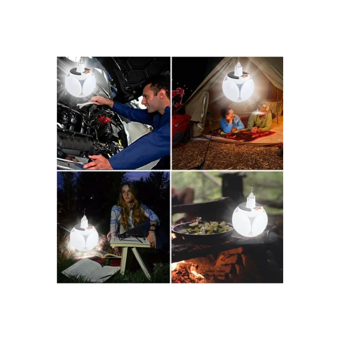 Solar 5 Kanatlı Kamp Lambası