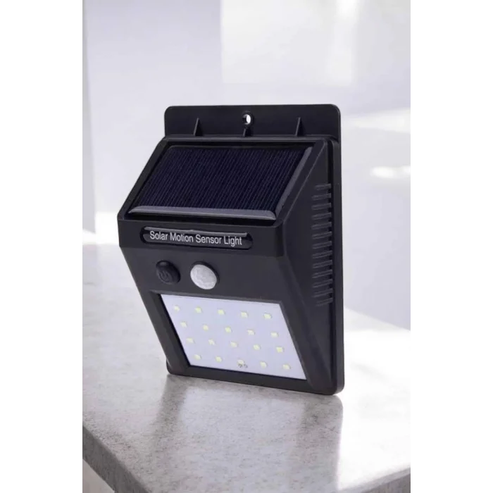 Solar Güneş Enerji Panelli Sensörlü Lamba Enerji Tasarruflu