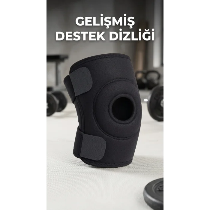 Sporcu Diz Korsesi Çapraz Bağ Destekli Termojel Hediyeli