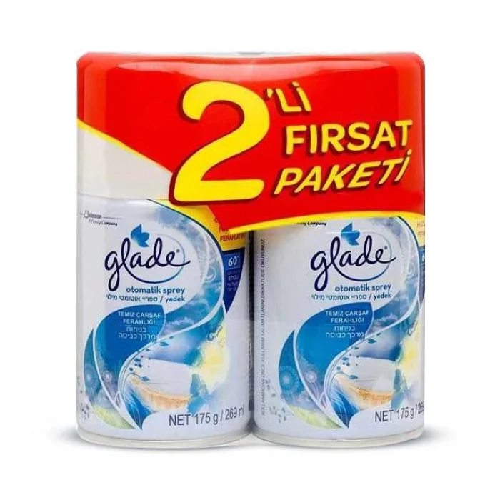 Sprey Yedek Temiz Çarşaf 2li