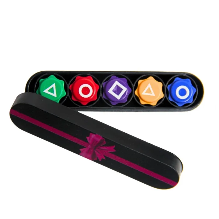 Squid Games 5 Taş Oyunu Plastik Çubuk