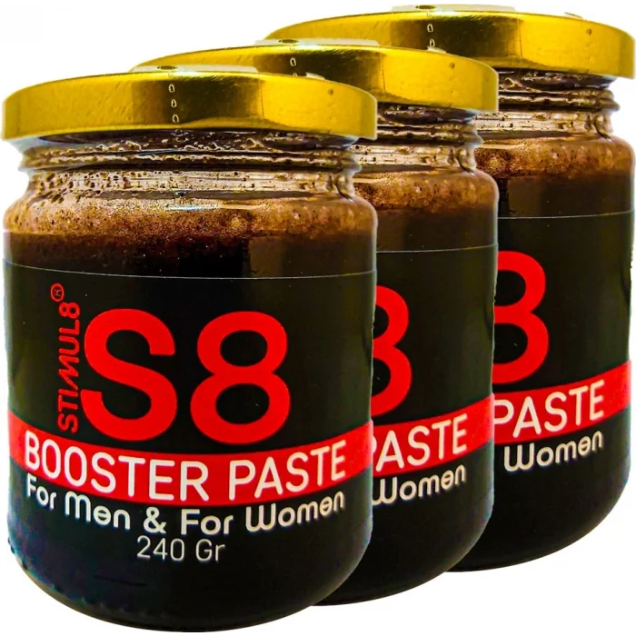 Stımul8 (S8) 3 Adet Paste Erkeklere Ekstradestek Özel Macun 240 gr