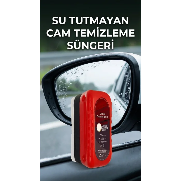 Su Geçirmez Araç Camı Temizleme Süngeri Kolay Kullanım
