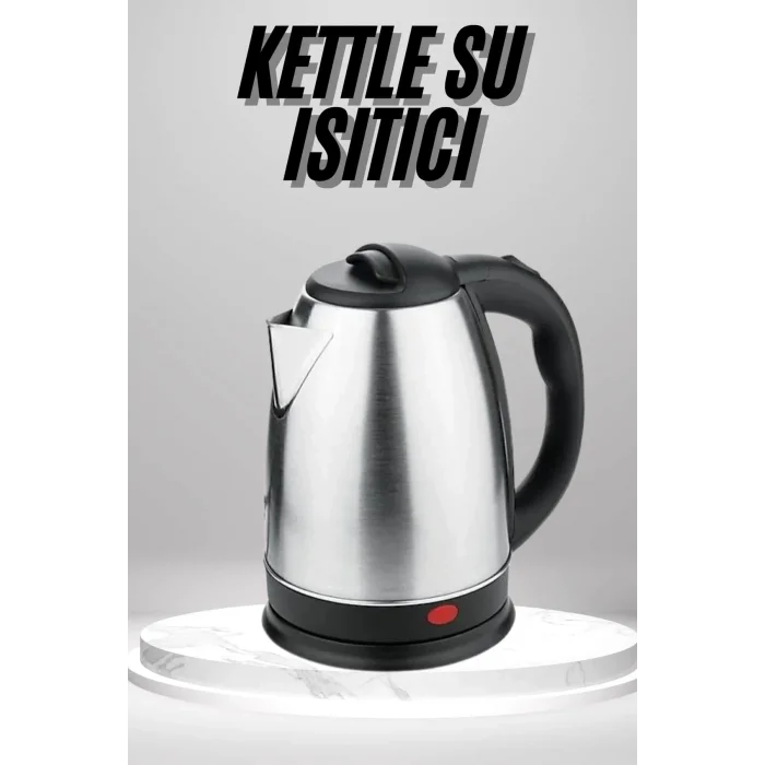 Su Isıtıcı 220 - 240 V Paslanmaz Çelik Kettle Uzun Ömürlü 2000 Watt