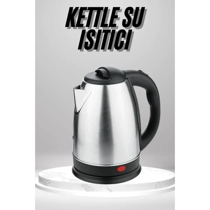 Su Isıtıcı 220 - 240 V Paslanmaz Çelik Kettle Uzun Ömürlü 2000 Watt
