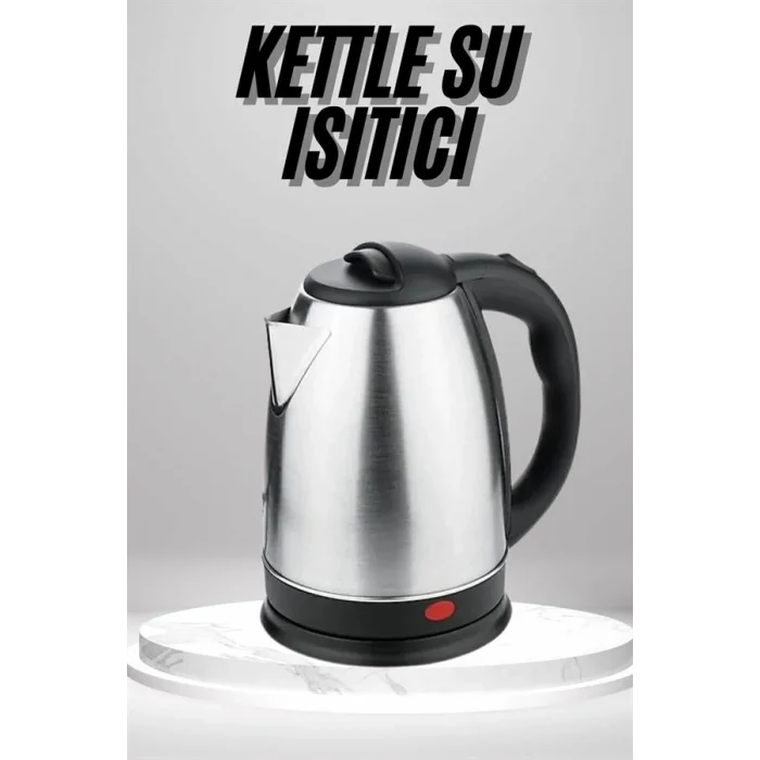 Su Isıtıcı 220 - 240 V Paslanmaz Çelik Kettle Uzun Ömürlü 2000 Watt