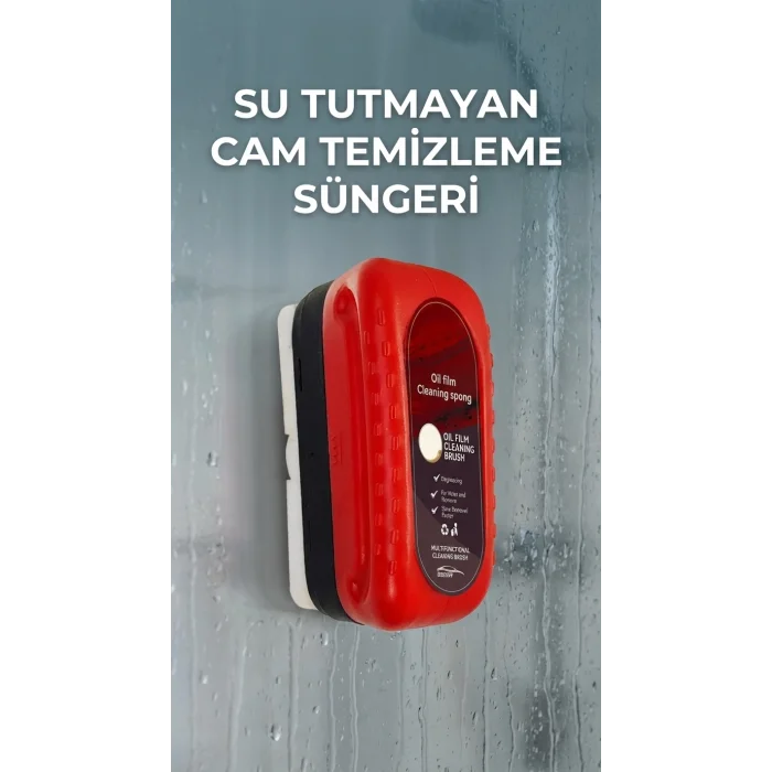 Su Tutmayan Araç Camı Temizleme Süngeri Pratik Kullanım