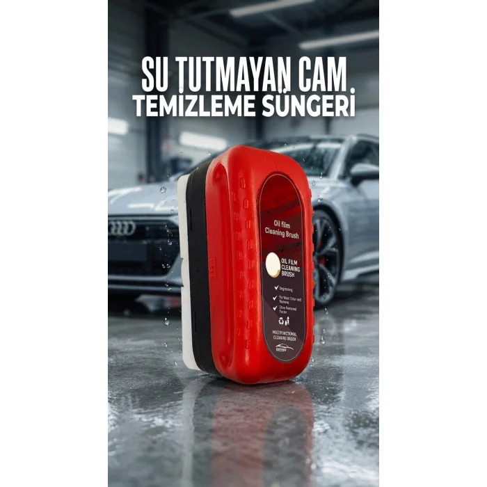 Su Tutmayan Araç Camı Temizleme Süngeri, Pratik Kullanım