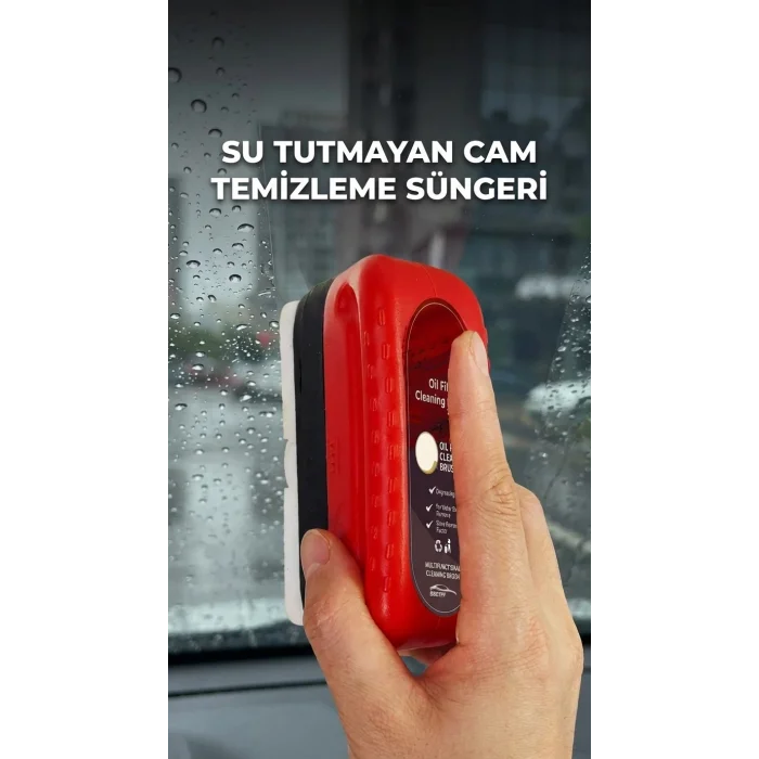 Su Tutmayan Araç Camı Temizleme Süngeri Uzun Ömürlü Kullanım