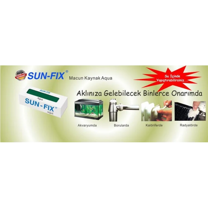 SUN FİX Aqua Kk Macunu 50 Gr