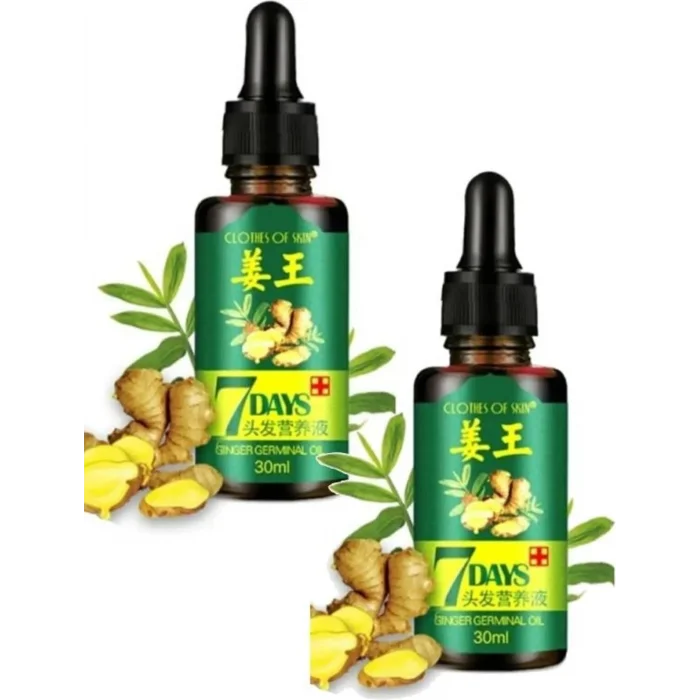 Süper 7 Days Saç  Bakım Serumu 30 ml / Ginger Germinal Essential 2 Adet