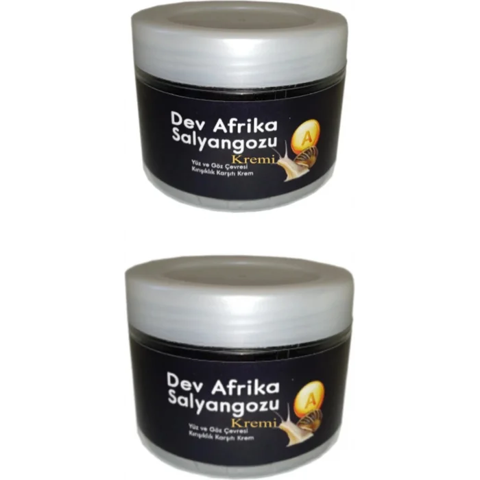Süper Dev Afrika Salyangoz Yüzde Bakım Kremi 100 ml x 2 Adet