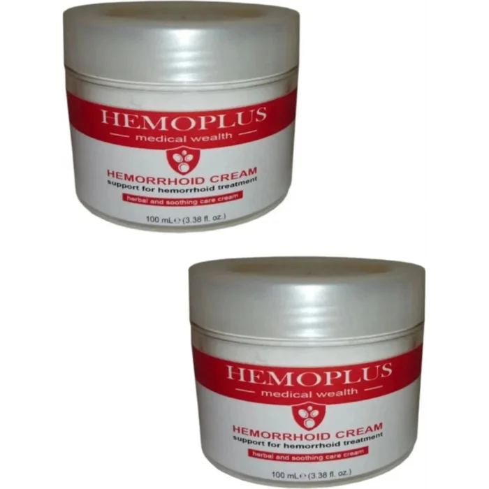 Süper Hemoplus Masaj Bakım Kremi 100 ml 2 Adet