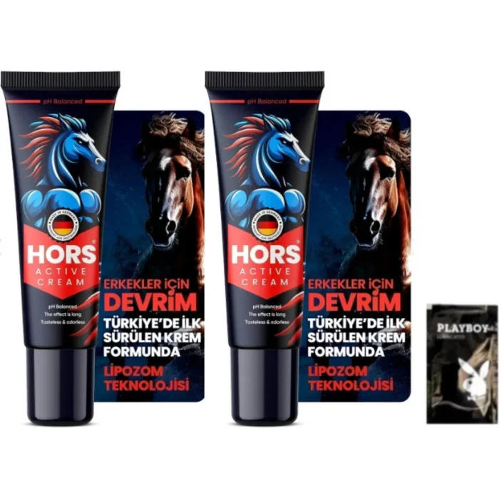 Süper Hors Active Cream P.enis Kremi 50ML 2 Adet 1 Adet Jel