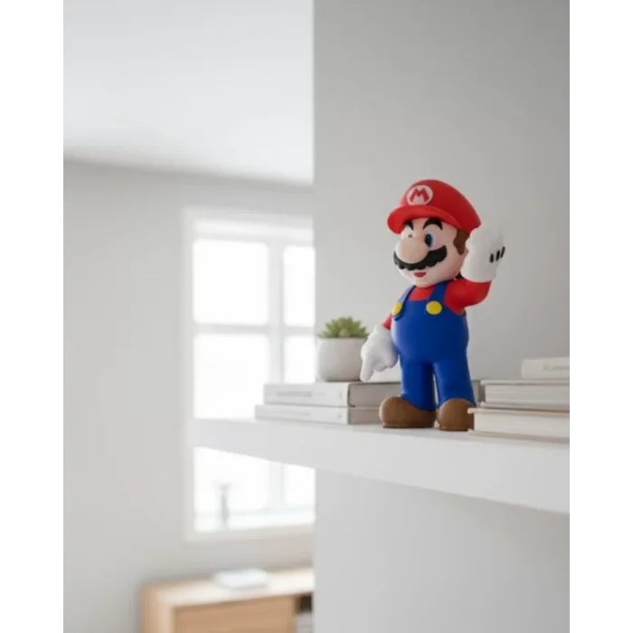 Süper Mario Figür Biblo Dekoratif Oyun Temalı Masa Süsü