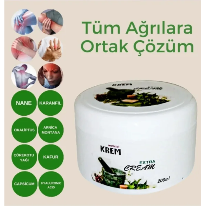 Süper Muzicevi Krem Bakım Krem 200 ml x 2 Adet