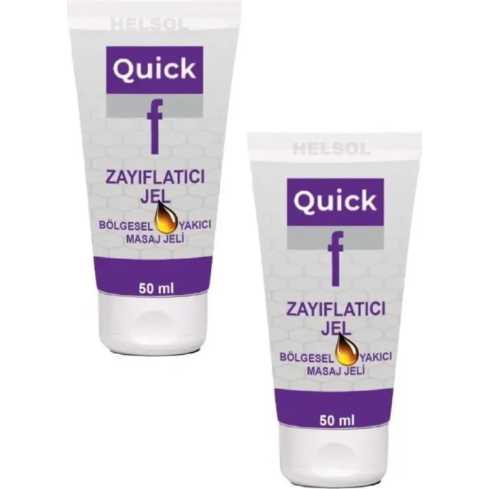 Süper Quick Gel Masaj Bakım Kremi 50 Mlx 2 Ad+Çörek Otu Yağı 30 ml