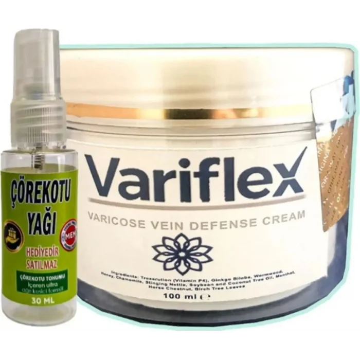 Süper Variflex Bacak Bakımı Kremi 100 ml + Çörek Otu Yağı 30 ml
