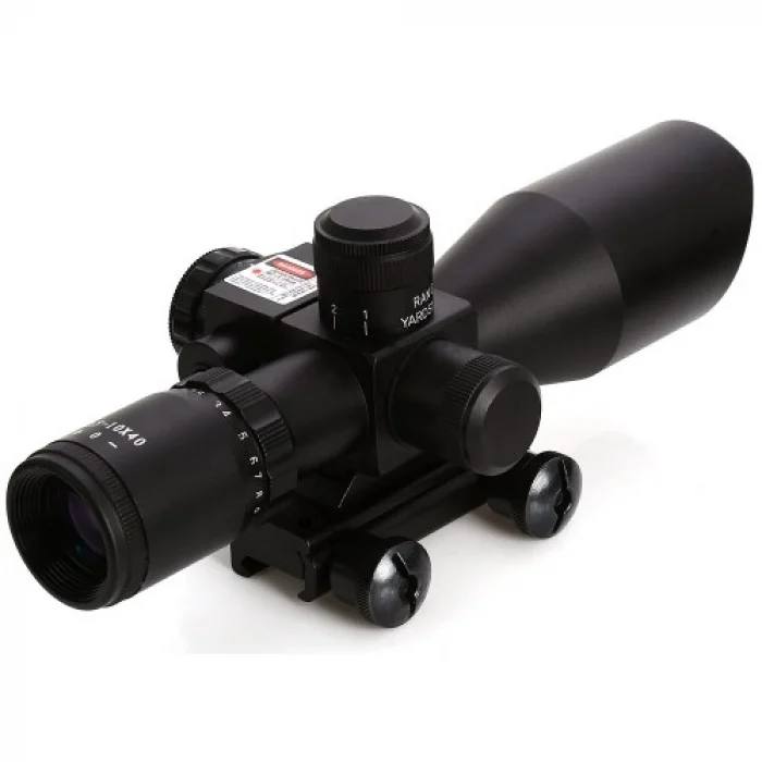 Süper Zoomlu Lazerli Profesyonel  Dürbünü 2.5-10X40/E