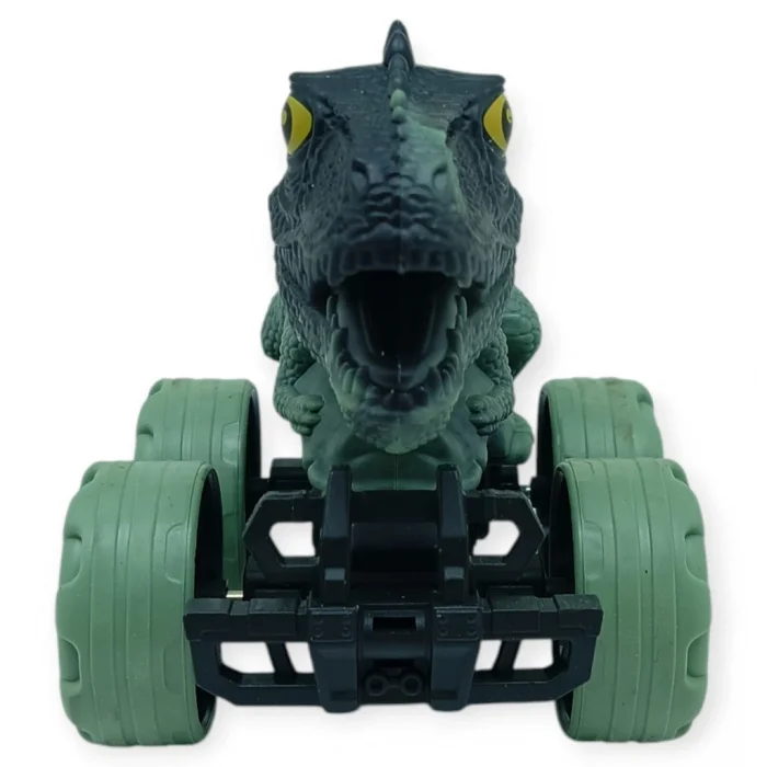 Sürtmeli Dinazor Arabalar  cm - H-20 - Stegosaurus - Yeşil - 1 ADET