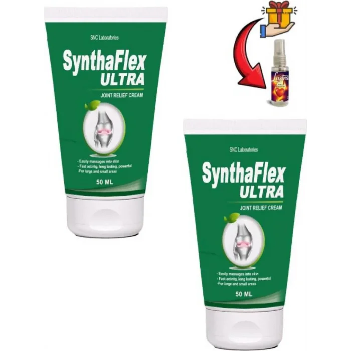 Synthaflex Ultra Masaj Kremi 50 ml x 2 Ad+Masaj Yağı