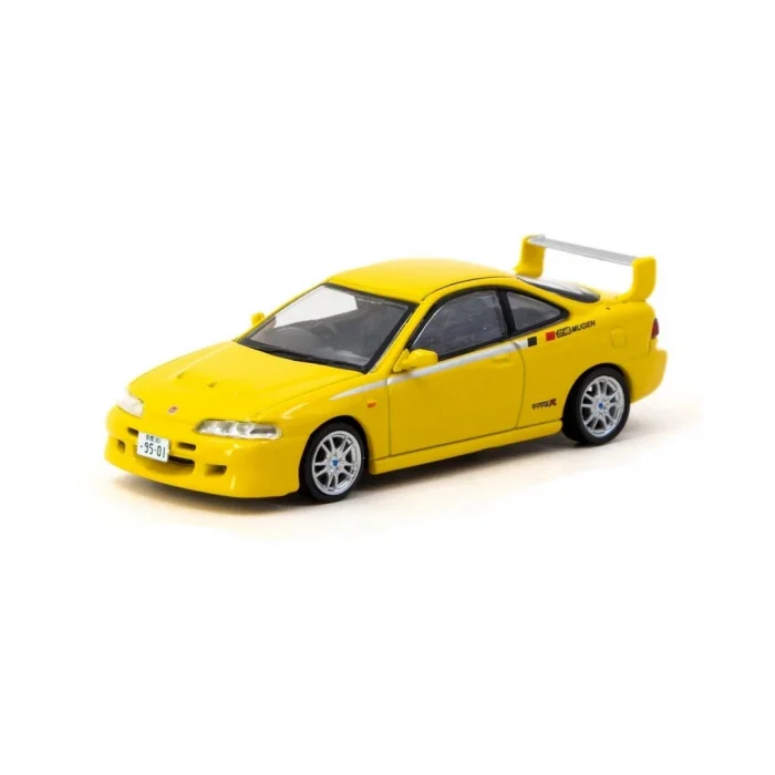 Tarmac Works 1/64 Honda Integra TYPE R DC2 MUGEN Sunlight Yellow