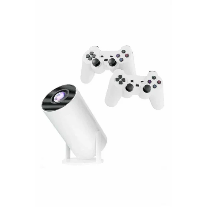 Taşınabilir Android Projeksiyon Ayaklı Çift Kollu 4K Çözünürlüklü Sinema Projeksiyonu