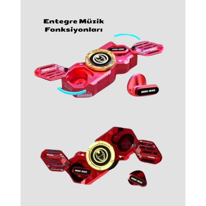 Taşınabilir Bluetooth Müzikli Spinner – Enerjik Şık ve Eğlenceli Tasarım