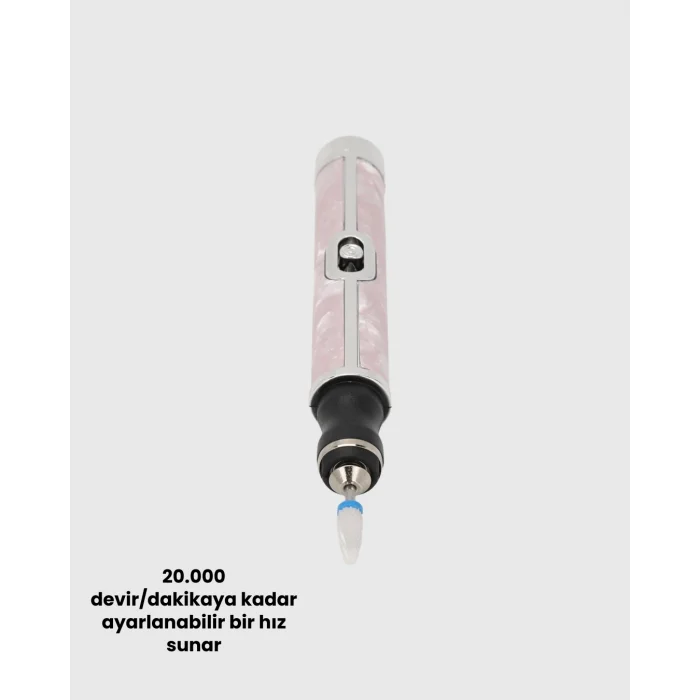 Taşınabilir Elektrikli Tırnak Törpüsü 500 mAh USB Şarjlı Manikür Cihazı