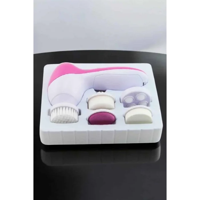 Taşınabilir Yüz Temizleme Cihazı Masaj Peeling Temizlik 5 Başlıklı