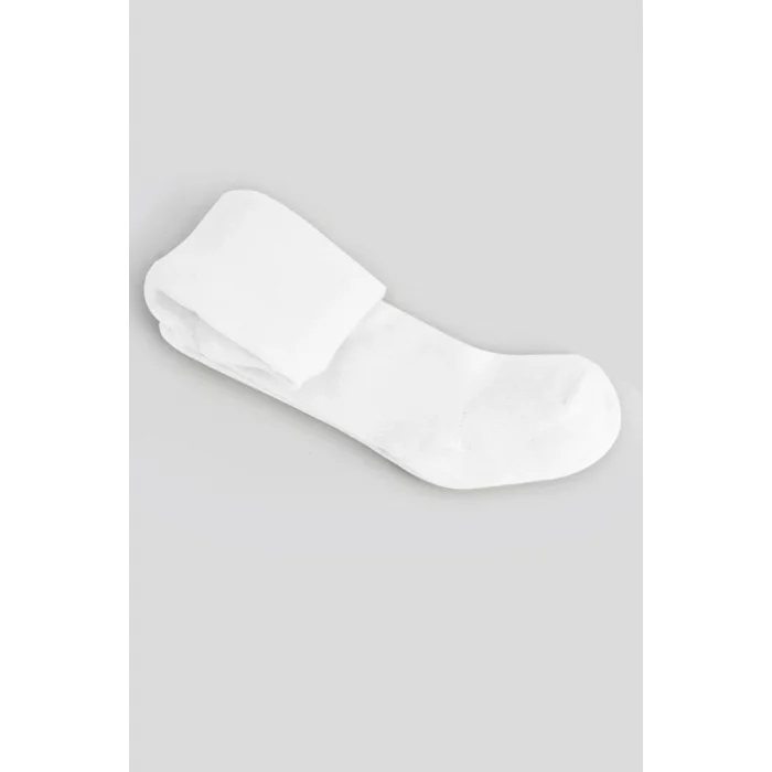 Tekli Düz Külotlu Çorap 50104 Beyaz
