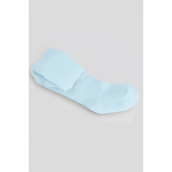 Tekli Düz Külotlu Çorap 50104 Mavi