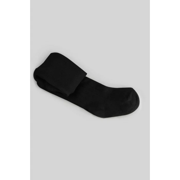 Tekli Düz Külotlu Çorap 50104 Siyah