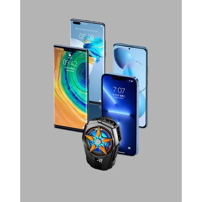 Telefon Soğutucu Radyatör Type-C Bağlantılı 2 Kademeli Dijital Kontrollü